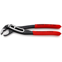 KNIPEX 88 01 180 Alligator® Wasserpumpenzange mit rutschhemmendem Kunststoff überzogen schwarz atramentiert 180 mm