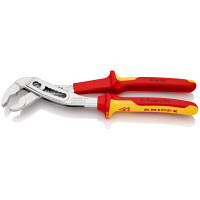 KNIPEX 88 06 250 Alligator® Wasserpumpenzange isoliert mit Mehrkomponenten-Hüllen, VDE-geprüft verchromt 250 mm