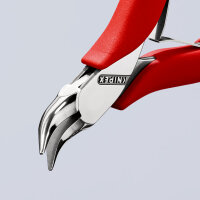 KNIPEX 35 32 115 Elektronik-Greifzange mit Mehrkomponenten-Hüllen 115 mm