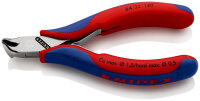 KNIPEX 64 32 120 Elektronik-Vornschneider mit Mehrkomponenten-Hüllen 120 mm