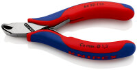 KNIPEX 64 52 115 Elektronik-Vornschneider mit Mehrkomponenten-Hüllen 115 mm