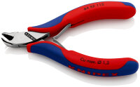 KNIPEX 64 52 115 Elektronik-Vornschneider mit Mehrkomponenten-Hüllen 115 mm