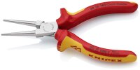 KNIPEX 30 36 160 Langbeckzange isoliert mit Mehrkomponenten-Hüllen, VDE-geprüft verchromt 160 mm