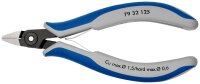 KNIPEX 79 32 125 Präzisions-Elektronik-Seitenschneider mit Mehrkomponenten-Hüllen brüniert 125 mm