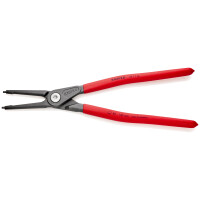 KNIPEX 48 11 J4 Präzisions-Sicherungsringzange für Innenringe in Bohrungen mit rutschhemmendem Kunststoff überzogen grau atramentiert 320 mm