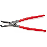 KNIPEX 48 21 J41 Präzisions-Sicherungsringzange für Innenringe in Bohrungen mit rutschhemmendem Kunststoff überzogen grau atramentiert 305 mm