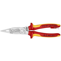 KNIPEX 13 96 200 T Elektro-Installationszange isoliert...