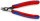 KNIPEX 78 41 125 Electronic Super Knips® mit Mehrkomponenten-Hüllen brüniert 125 mm