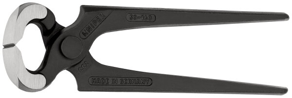 KNIPEX 50 00 160 Kneifzange schwarz atramentiert 160 mm