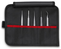 KNIPEX 92 00 02 Präzisionspinzetten-Set 5-teilig