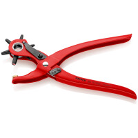 KNIPEX 90 70 220 EAN Revolverlochzange rot pulverbeschichtet 220 mm