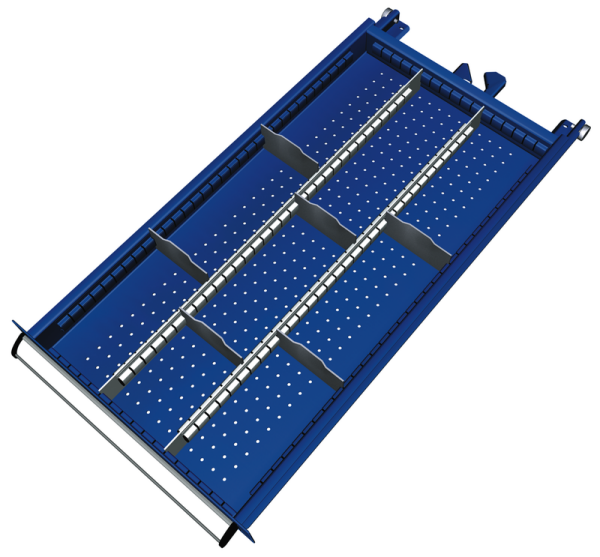 Einteilungsmaterialsatz Fronth. 200, 250, 300, 400mm à 8 St. SDB(419 x 750 mm)