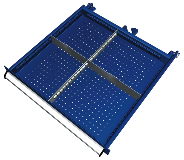 Einteilungsmaterialsatz Fronth. 100, 125mm à St. SEA572x605 mm (BxT)