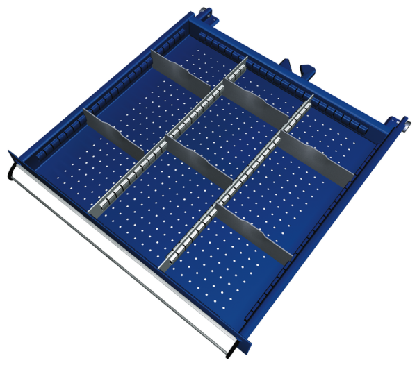 Einteilungsmaterialsatz Fronth. 100, 125mm à 8 St. SEA(572 x 605 mm)