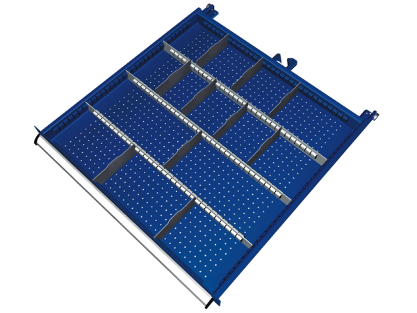 Einteilungsmaterialsatz Fronth. 100, 125mm à 13 St. SGB(725 x 750 mm)