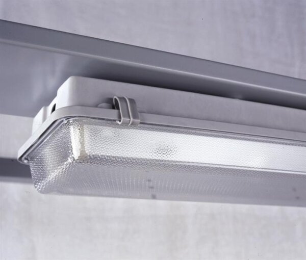 Lampe 600 mm lang mit Abdeckung inklusive LED-Leuchtmittel