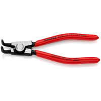 KNIPEX 46 21 A11 Sicherungsringzange für Außenringe auf Wellen mit Kunststoff überzogen schwarz atramentiert 125 mm