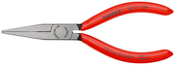 KNIPEX 30 11 140 Langbeckzange mit Kunststoff überzogen schwarz atramentiert 140 mm