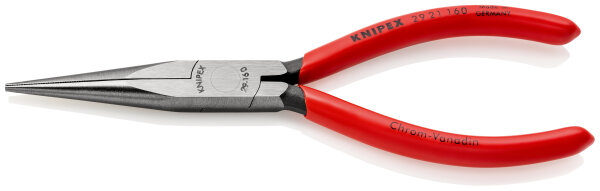 KNIPEX 29 21 160 Telefonzange mit Kunststoff überzogen schwarz atramentiert 160 mm