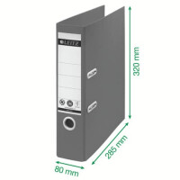 1018 Qualitäts-Ordner Recycle 180° - A4, 80 mm,...