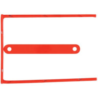 D-Clip/ Magi-Clip Archivbinder - 8 cm, 100 Stück, rot