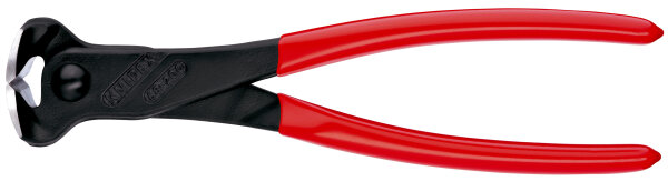 KNIPEX 68 01 200 Vornschneider mit Kunststoff überzogen schwarz atramentiert 200 mm