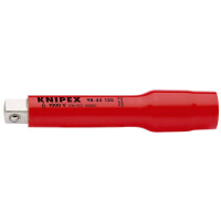 KNIPEX 98 45 125 Verlängerung mit Innen- / Außenvierkant 1/2" 125 mm