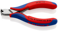 KNIPEX 64 02 115 Elektronik-Vornschneider mit Mehrkomponenten-Hüllen 115 mm