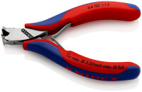 KNIPEX 64 02 115 Elektronik-Vornschneider mit Mehrkomponenten-Hüllen 115 mm