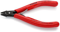 KNIPEX 75 12 125 Elektronik-Seitenschneider mit Kunststoff-Hüllen brüniert 125 mm