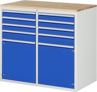 Schubladenschrank LL7.3, B1145xT650xH1035mm, B-Top-25mm,...