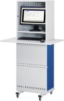 Computer-Säule, B975xT610xH1725, Tastaturauszug, mobil