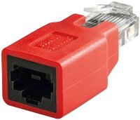 RJ45 Crossover-Modular-Adapter, CAT 5e