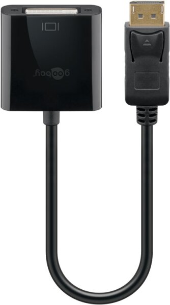 DisplayPort™/DVI-D-Adapterkabel 1.2, vernickelt