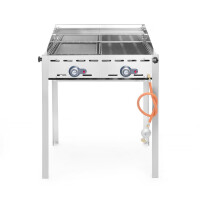 Grillsystem Green Fire 2 Brenner, HENDI, Profi Line, 2...