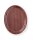 Serviertablett Woodform, oval, HENDI, Mahagoni, 290x210mm