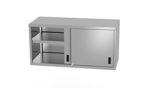 Wandschrank – verschweißt, mit Schiebetüren, HENDI, Profi Line, 1000x300x(H)600mm