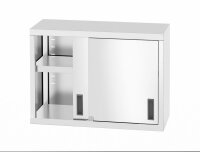 Wandschrank – verschweißt, mit Schiebetüren, HENDI, Profi Line, 1000x300x(H)600mm