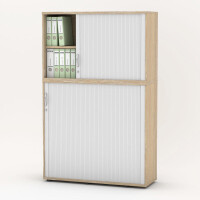 Rollladen-Aufsatzschrank MULTI M pro Dekor Eiche hellB...