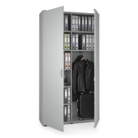 Garderobenschrank MULTI M pro Dekor lichtgrauB 1200 x H...