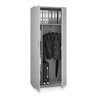 Garderobenschrank MULTI M pro Dekor lichtgrauB 800 x H...