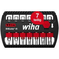 Wiha Bit Set BitBuddy® TY-Bit 49 mm Pozidriv,...