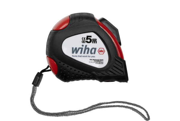 Wiha Maßband 5m mit Gürtelclip (33251)