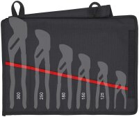 KNIPEX 00 19 55 S4 LE Rolltasche für Zangenschlüssel leer 6 Fächer 440 mm