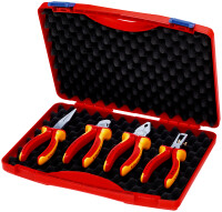 KNIPEX 00 20 15 Werkzeug-Box "RED" Elektro Set...