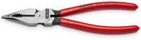 KNIPEX 08 21 185 SB Spitz-Kombizange mit Kunststoff...