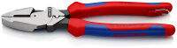 KNIPEX 09 12 240 T BK Kraft-Kombizange "Linemans...