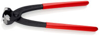 KNIPEX 10 99 I220 SB Ohrklemmenzange mit Kunststoff überzogen schwarz atramentiert 220 mm (SB-Karte/Blister)