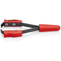 KNIPEX 15 11 120 Lackabzieh-Pinzette Geriffelt 120 mm