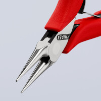 KNIPEX 35 31 115 Elektronik-Greifzange mit rutschhemmendem Kunststoff überzogen 115 mm